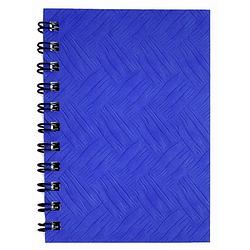 Foto van Verhaak notitieboek 14 x 8 cm karton/papier blauw