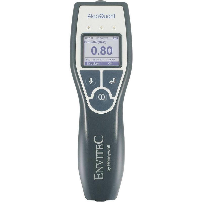 Foto van Envitec by honeywell alcoquant 6020 alcoholtester 0 tot 5.5 ‰ incl. display