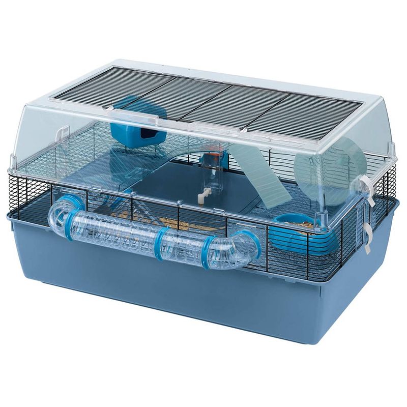 Foto van Ferplast hamsterkooi duna fun large 71,5x46,41 cm blauw