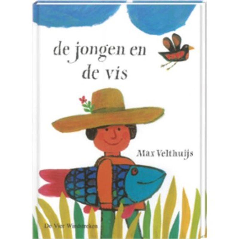 Foto van De jongen en de vis