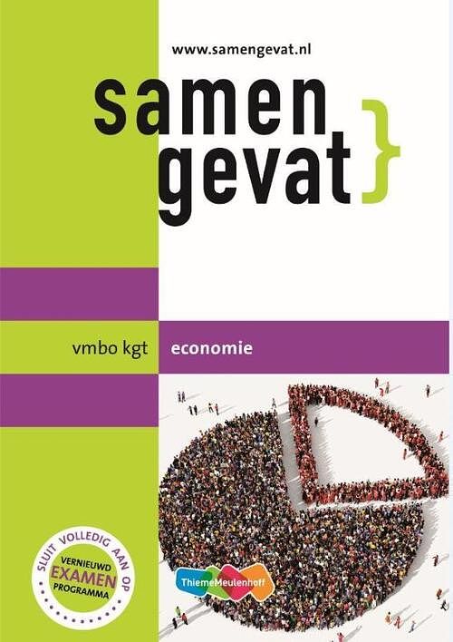 Foto van Samengevat vmbo-kgt economie - paperback (9789006107234)