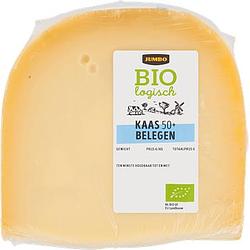 Foto van Jumbo biologische kaas belegen 50+ ca. 450g