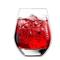 Foto van Excellent houseware drinkglas - 1x - transparant - kunststof - 515 ml - drinkglazen