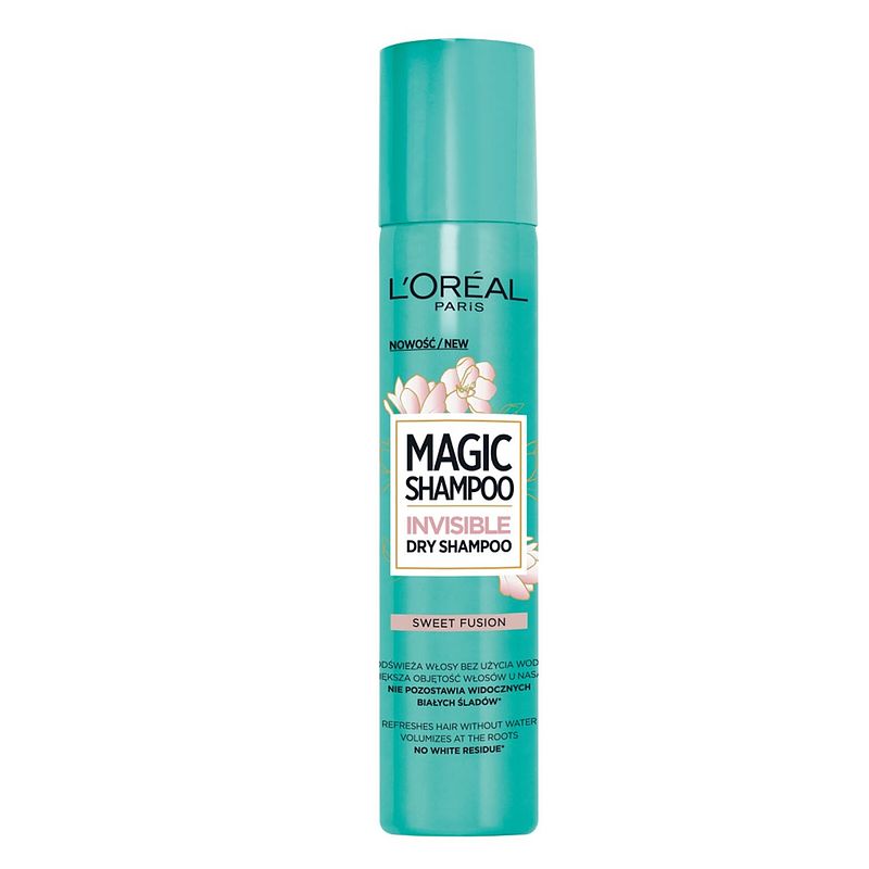 Foto van Magic shampoo onzichtbare droge sweet fusion shampoo 200ml