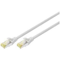 Foto van Digitus dk-1644-a-025 rj45 netwerkkabel, patchkabel cat 6a s/ftp 2.5 m grijs 1 stuk(s)