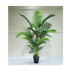 Foto van Buitengewoon de boet - kunstplant goudpalm 180 cm