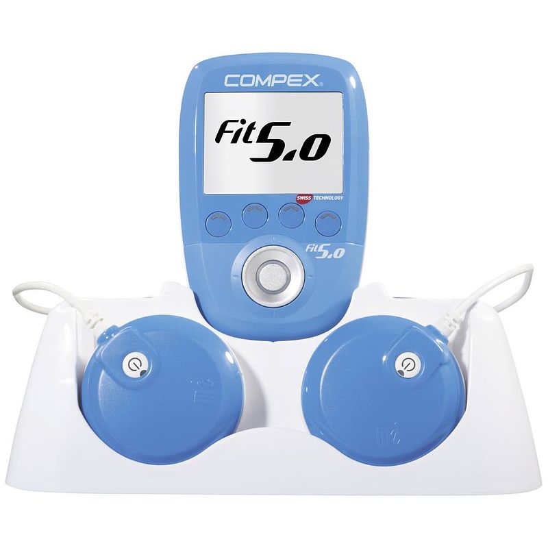 Foto van Compex stim fit 5.0 massage-apparaat blauw