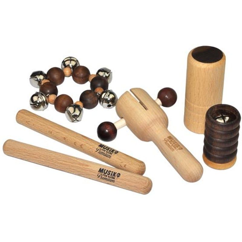 Foto van Voggenreiter 1114 maxi houten percussieset 5 stuks