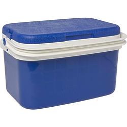 Foto van Gerimport - koelbox - 43 x 29 x 26 cm - 16l - strandkoelbox - blauw