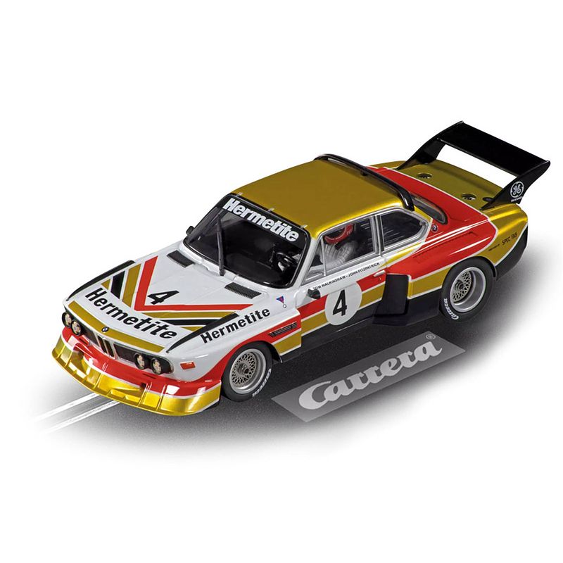 Foto van Carrera racebaanauto digital132 bmw 3.5 csl ""no.4"" 1:32 goud