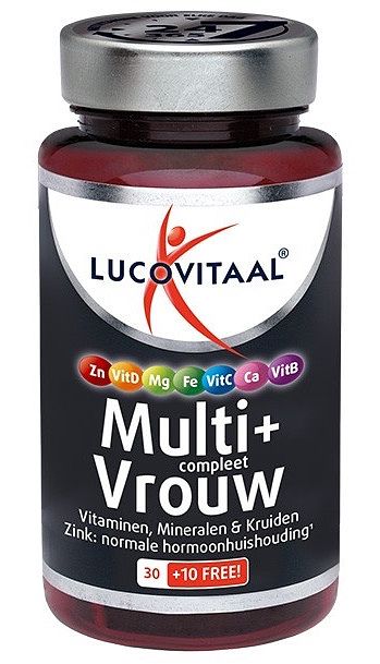 Foto van Lucovitaal multi+ compleet vrouw tabletten