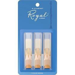 Foto van D'saddario woodwinds royal 2 rieten voor bb klarinet (3 stuks)