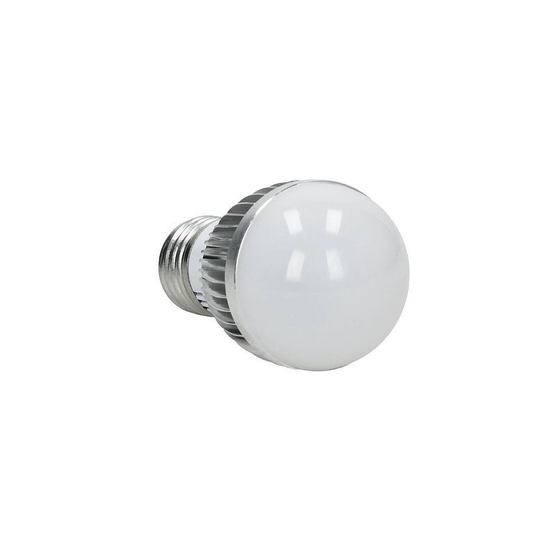 Foto van 4 x led-lamp rgb e27 3w + afstandsbediening