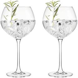 Foto van Leonardo gin tonic glazen gin 630 ml - 2 stuks