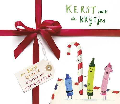 Foto van Kerst met de krijtjes - drew daywalt, oliver jeffers - hardcover (9789026153891)