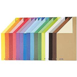 Foto van Creotime papier color bar a4 21 x 29,7 cm 16 stuks