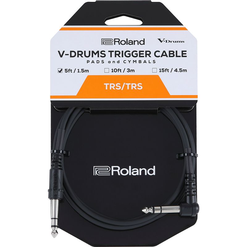Foto van Roland pcs-5-tra 1.5 m trigger kabel voor v-pads, v-cymbals en meer