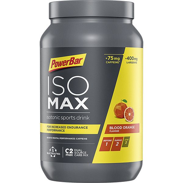 Foto van Powerbar isomax blood orange sportsdrink