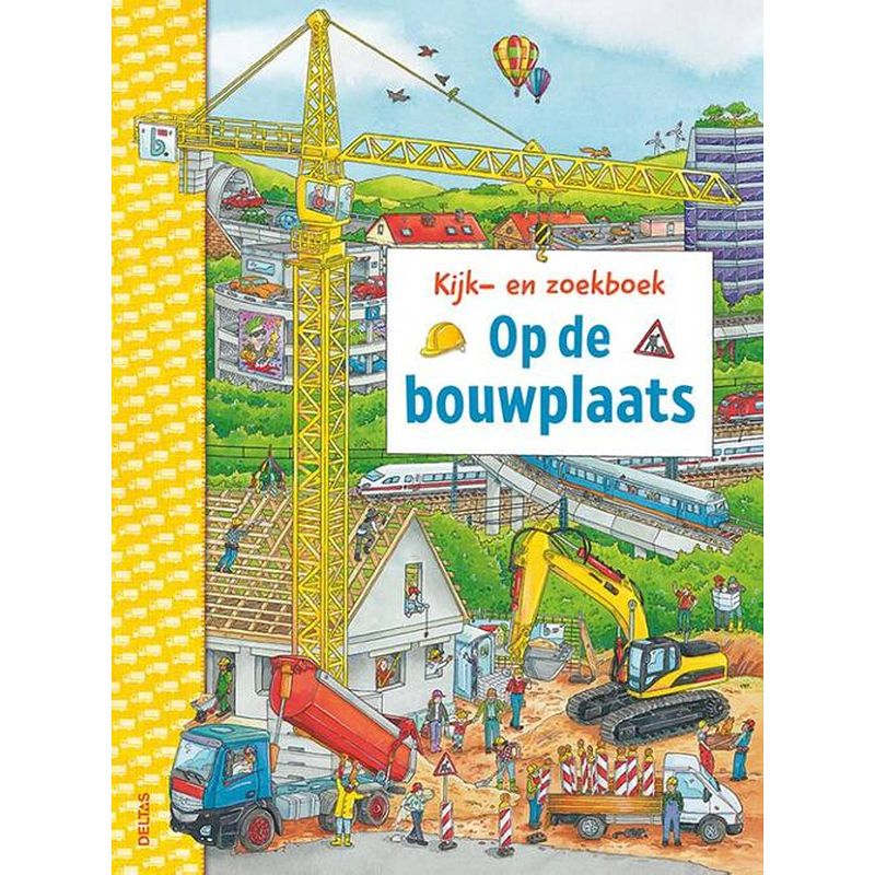 Foto van Kijk-en zoekboek - op de bouwplaats