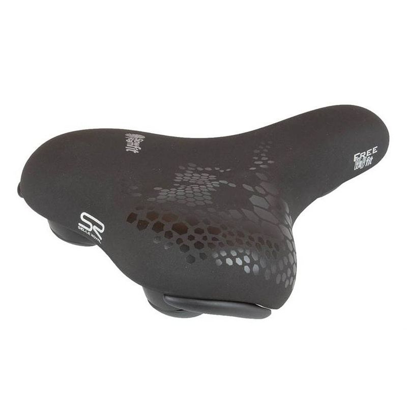 Foto van Selle royal zadel classic slow fit foam dames 24,5 cm zwart