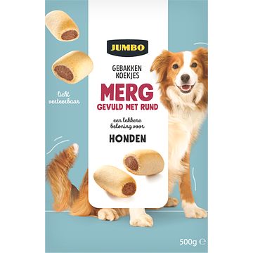 Foto van Jumbo hondenkoekjes met merg 500g