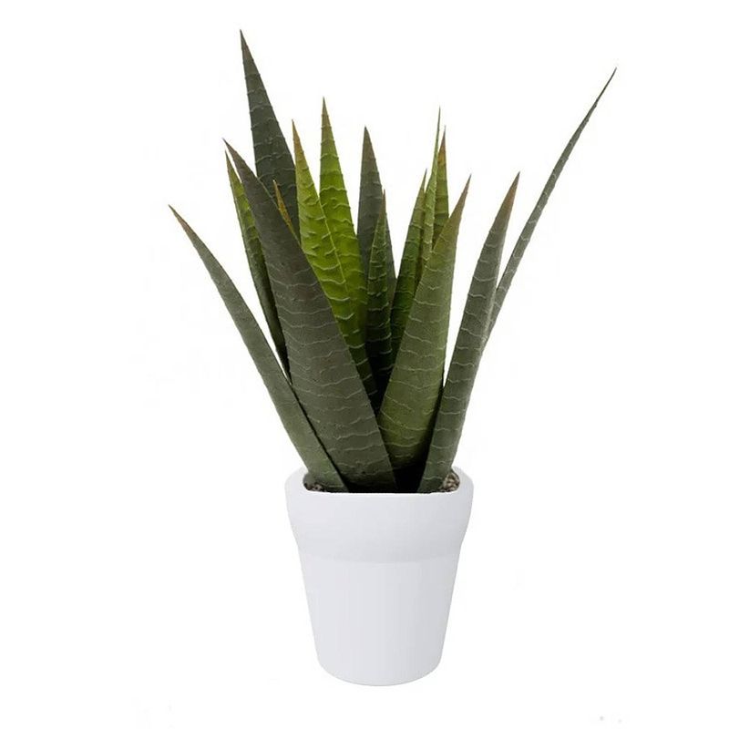 Foto van Kunstplant aloe vera in pot 35 cm - kunstplanten