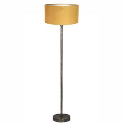 Foto van Light & living undai staande lamp geel