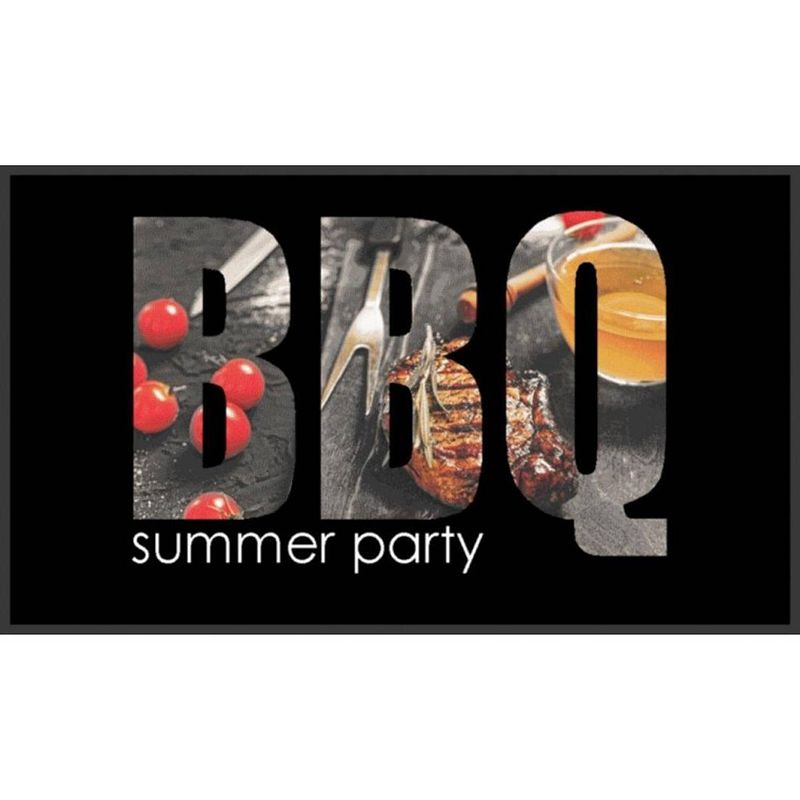 Foto van Md entree - barbecue mat - summer party - 67 x 120 cm