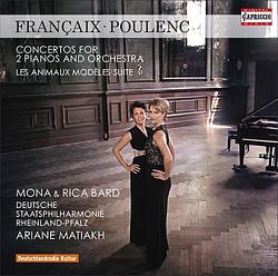 Foto van Françaix: concerto for two pianos and orchestra - cd (0845221052373)