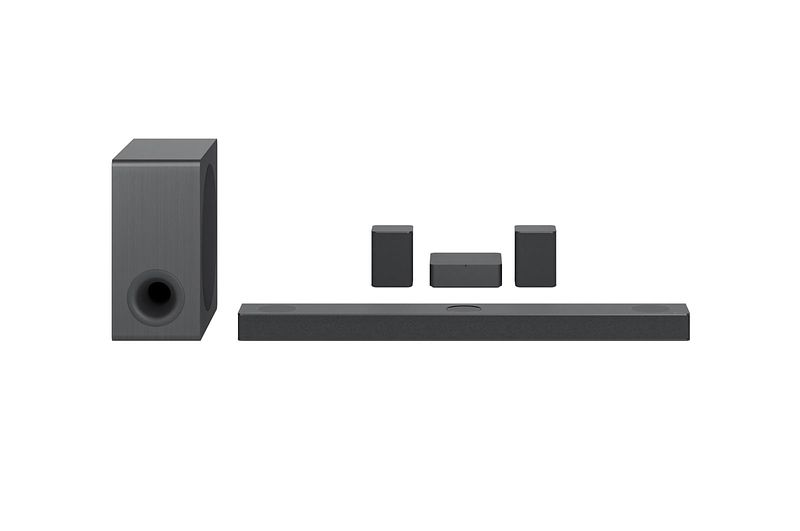 Foto van Lg ds80qr soundbar zilver