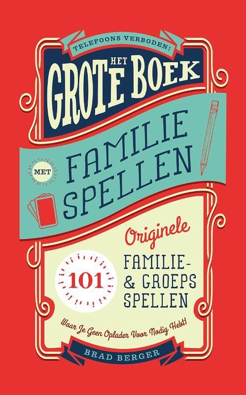 Foto van Het grote boek met familiespellen - brad berger - hardcover (9789082858754)