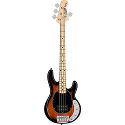 Foto van Sterling by music man rayss4 stingray short scale vintage sunburst elektrische basgitaar