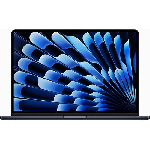 Foto van Apple macbook air 15" (2023) m2-chip 256gb (midnight)