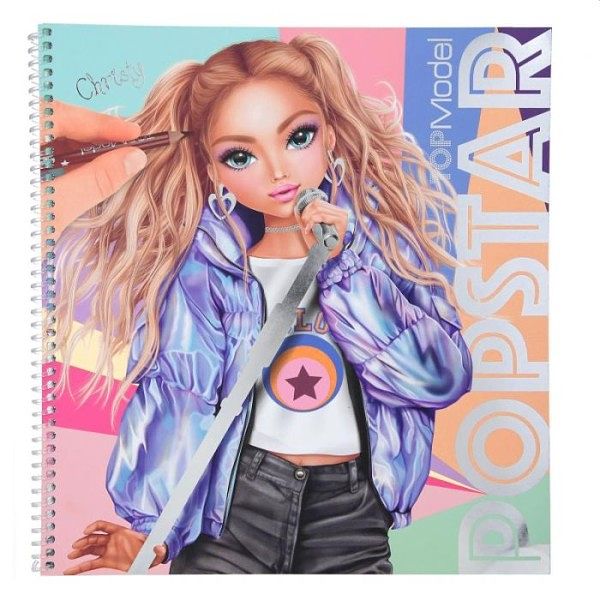 Foto van Topmodel popstar kleurboek