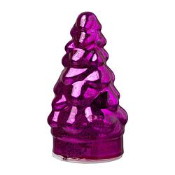 Foto van Lampje kerstboom klein - fuchsia - ø7x12 cm