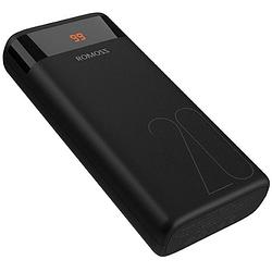 Foto van Romoss ares 20 powerbank 20000 mah fast charge li-ion zwart statusweergave