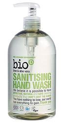 Foto van Bio d sanitising hand wash lime & aloë vera