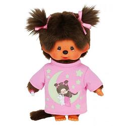 Foto van Monchhichi glow in the dark meisje (20cm)