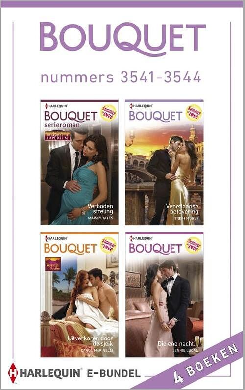 Foto van Bouquet e-bundel nummers 3541-3544 (4-in-1) - carole marinelli - ebook (9789402504712)