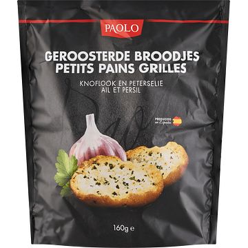 Foto van Deli di paolo broodjes knoflook/peterselie 160g bij jumbo