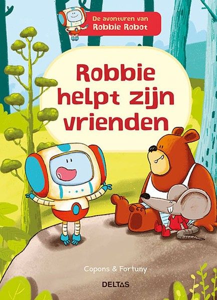 Foto van Boek de avonturen van robbie robot - robbie helpt zijn vrienden