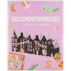 Foto van Decoratiehuisjes 12 stuks bij jumbo