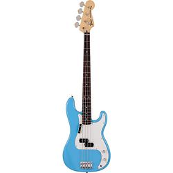 Foto van Fender made in japan limited international color precision bass rw maui blue elektrische basgitaar met gigbag