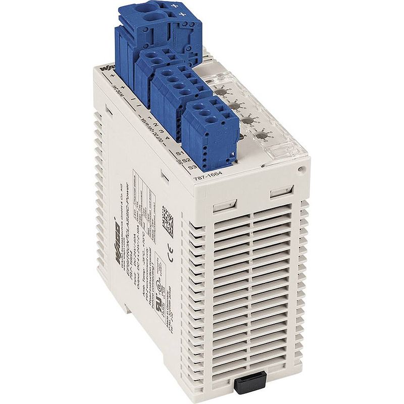 Foto van Wago epsitron® 787-1664/006-1000 elektronische beveiligingsschakelaar 24 v/dc 6 a aantal uitgangen: 4 x inhoud: 1 stuk(s)