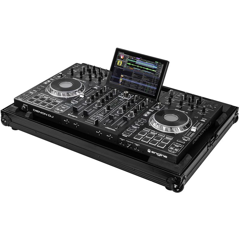 Foto van Odyssey fzdnprime4bl flightcase voor denon dj prime 4 zwart