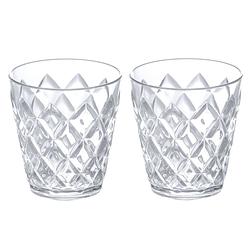 Foto van Koziol waterglazen - onbreekbaar - crystal 250 ml - 2 stuks