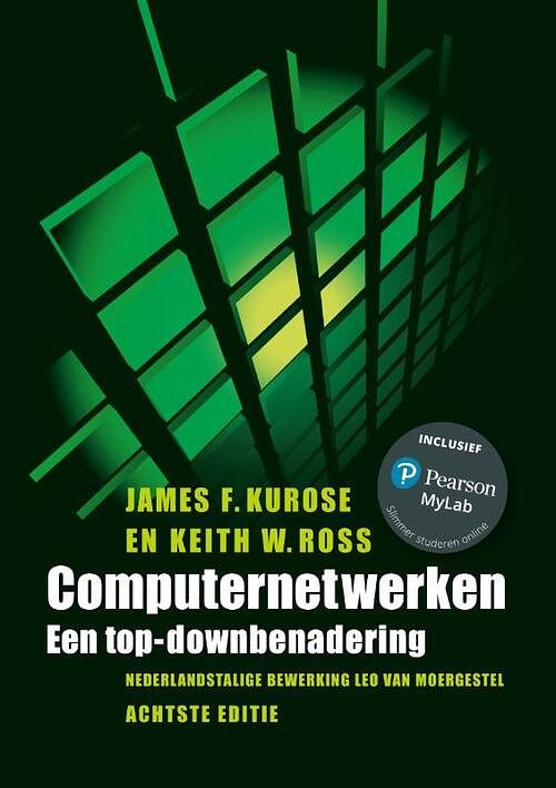 Foto van Computernetwerken, 8e editie met mylab nl - james f. kurose, keith w. ross - paperback (9789043040600)