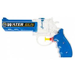 Foto van Lg-imports waterpistool water gun junior 16 x 9 cm blauw