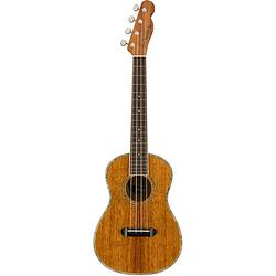 Foto van Fender california coast montecito tenor ukelele koa met tas