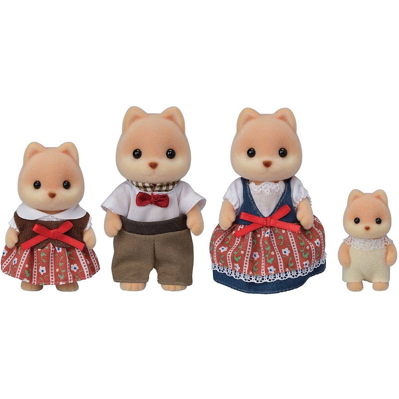 Foto van Sylvanian families familie karamelhond